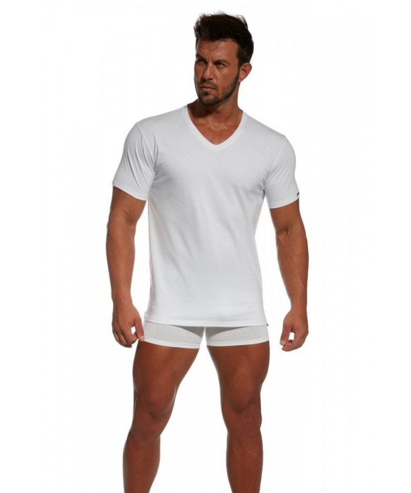 Cornette 201 New Pánské tričko, XXL, bílá
