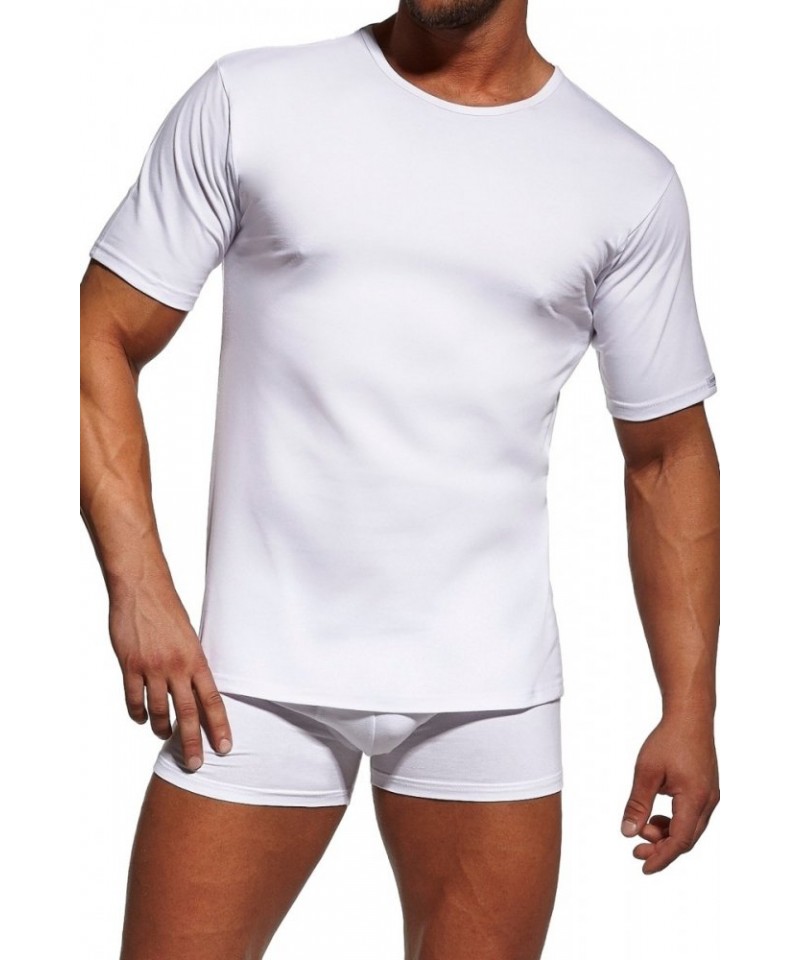 Cornette 202+ Pánské tričko, M, bílá