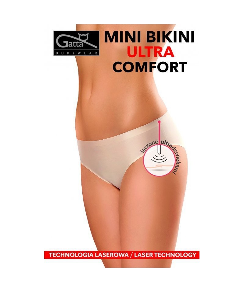Gatta 41590 Mini Bikini Ultra Comfort dámské kalhotky, L, white/bílá