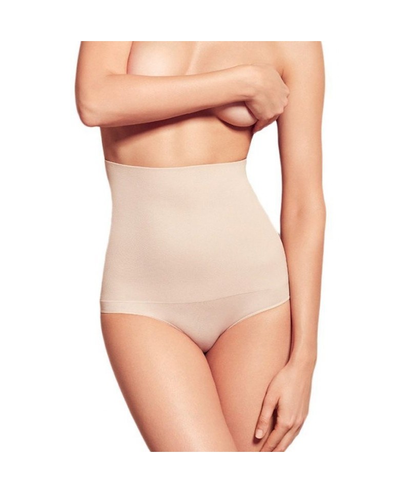 Gatta Corrective Bikini High Waist 1464S dámské kalhotky, L, light nude/odc.beżowego