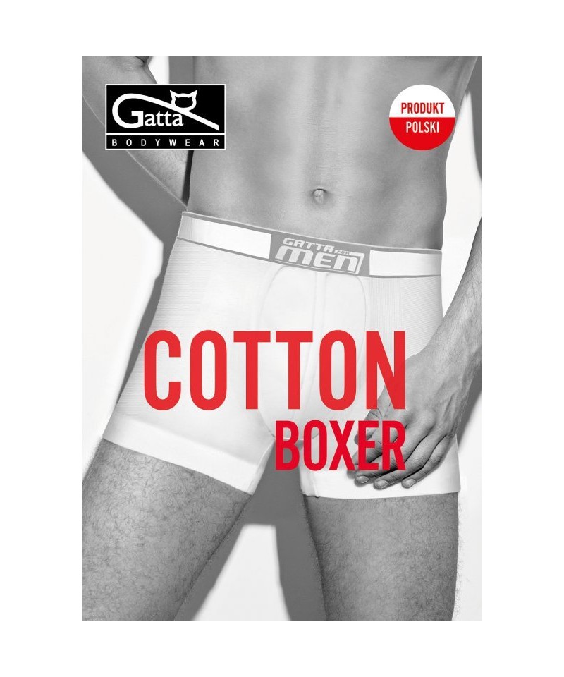 Gatta Cotton Boxer 41546 pánské boxerky, XL, černá