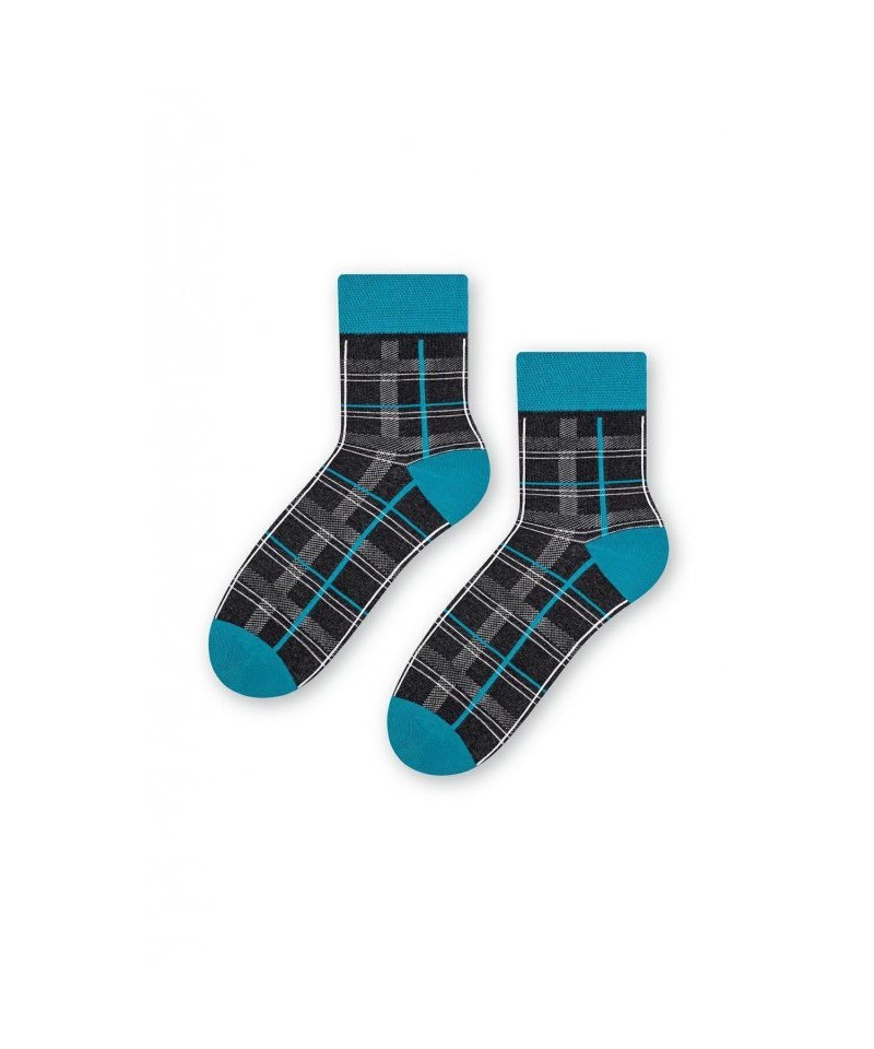 Steven art.022 ponožky pro chlapce, 35-37, modrá