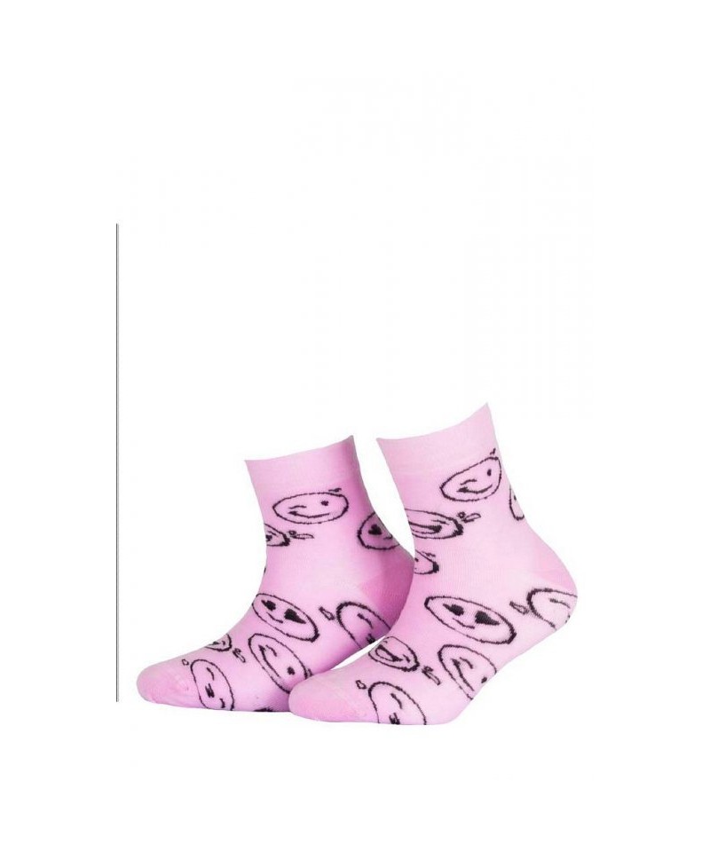Gatta Cottoline jarní-letní vzorované G24.59N 2-6 let Dívčí ponožky, 21-23, milka