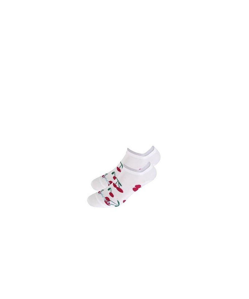 Wola  W41.01P 11-15 lat ponožky s vzorem, 36-38, bílá