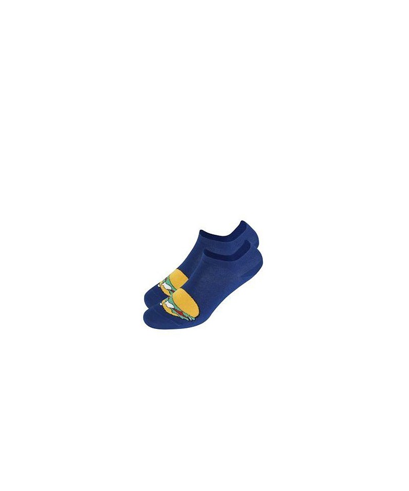 Wola W41.P01 11-15 lat Chlapecké ponožky s vzorem, 33-35, navy