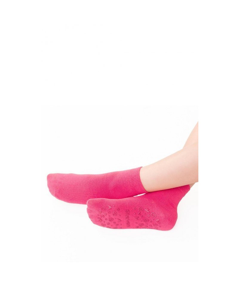 Steven Cotton Candy art.164 ABS Dívčí ponožky, 23-25, šedá světlý