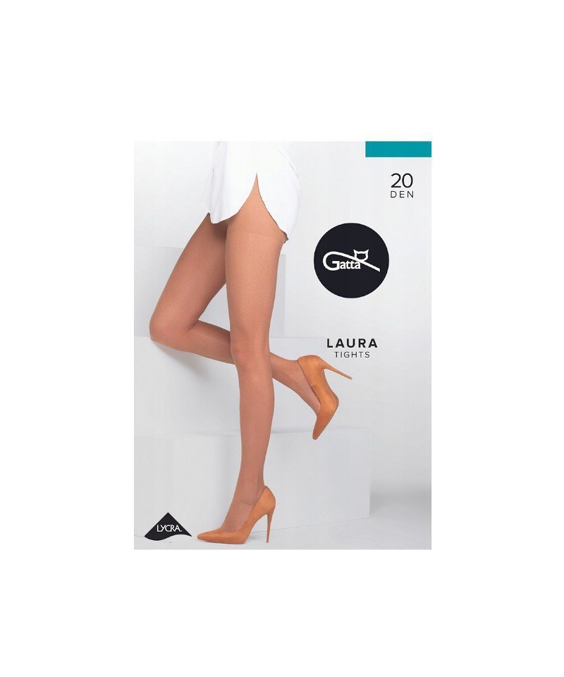 Gatta Laura 20 den 5-XL, 3-Max punčochové kalhoty, 5-XL, grafit/odc.szarego