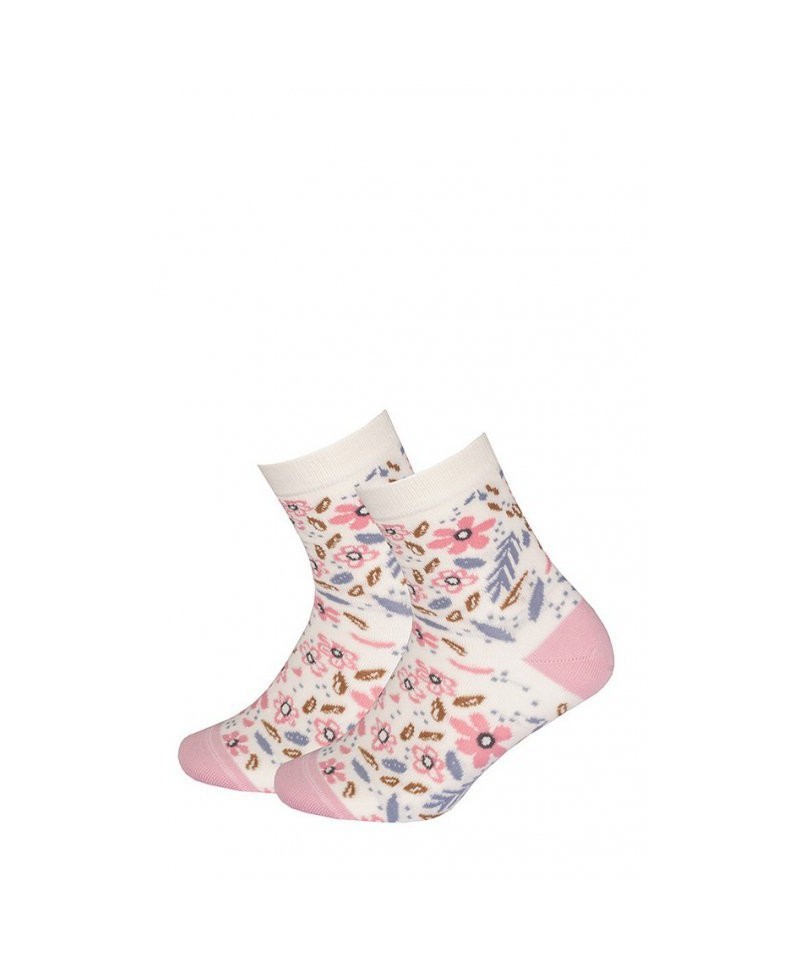 Gatta Cottoline vzorované G34.01N 6-11 let Ponožky, 30-32, pink