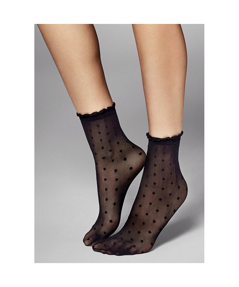 Veneziana Myriam dámské ponožky, UNI, Nero-Grey