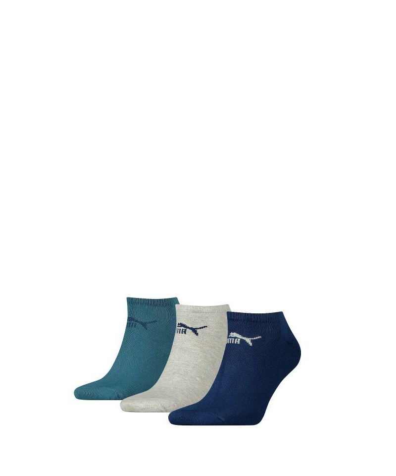 Puma 3001 Basic Sneaker A\'3 3-pack Kotníkové ponožky, 43-46, bílá