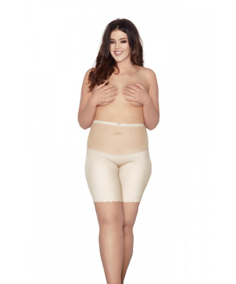 Mitex Glam Form Low zeštíhlující dámské kalhoty, XL, beige/béžová