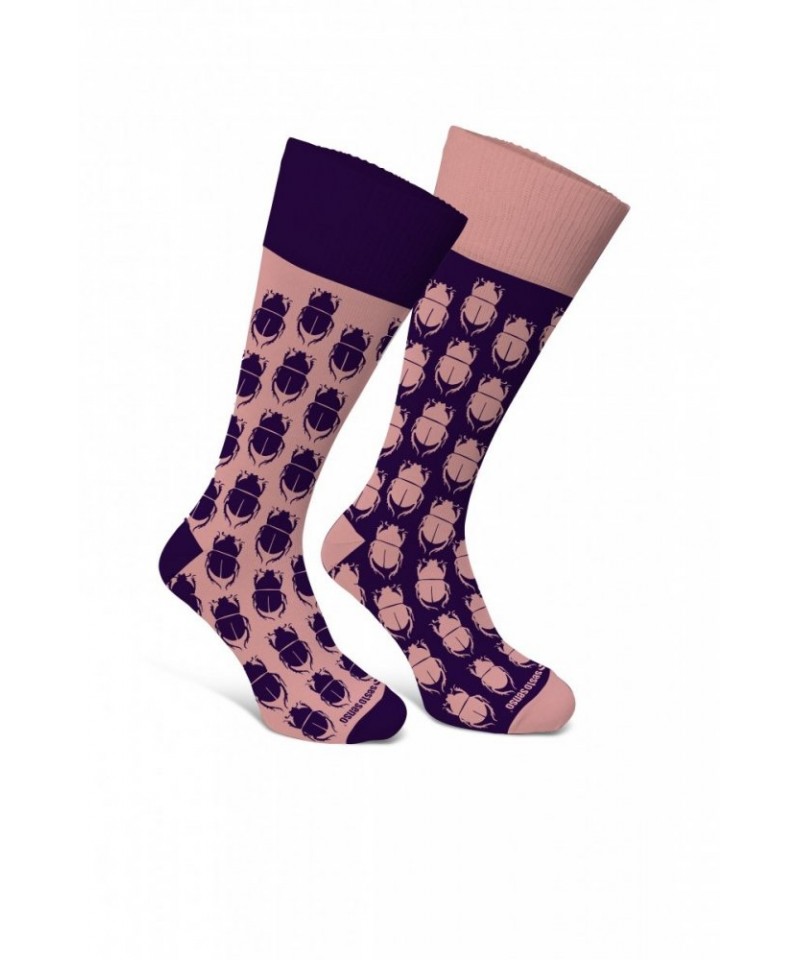 Sesto Senso Finest Cotton Duo Broučci Ponožky, 39-42, fialově-růžová