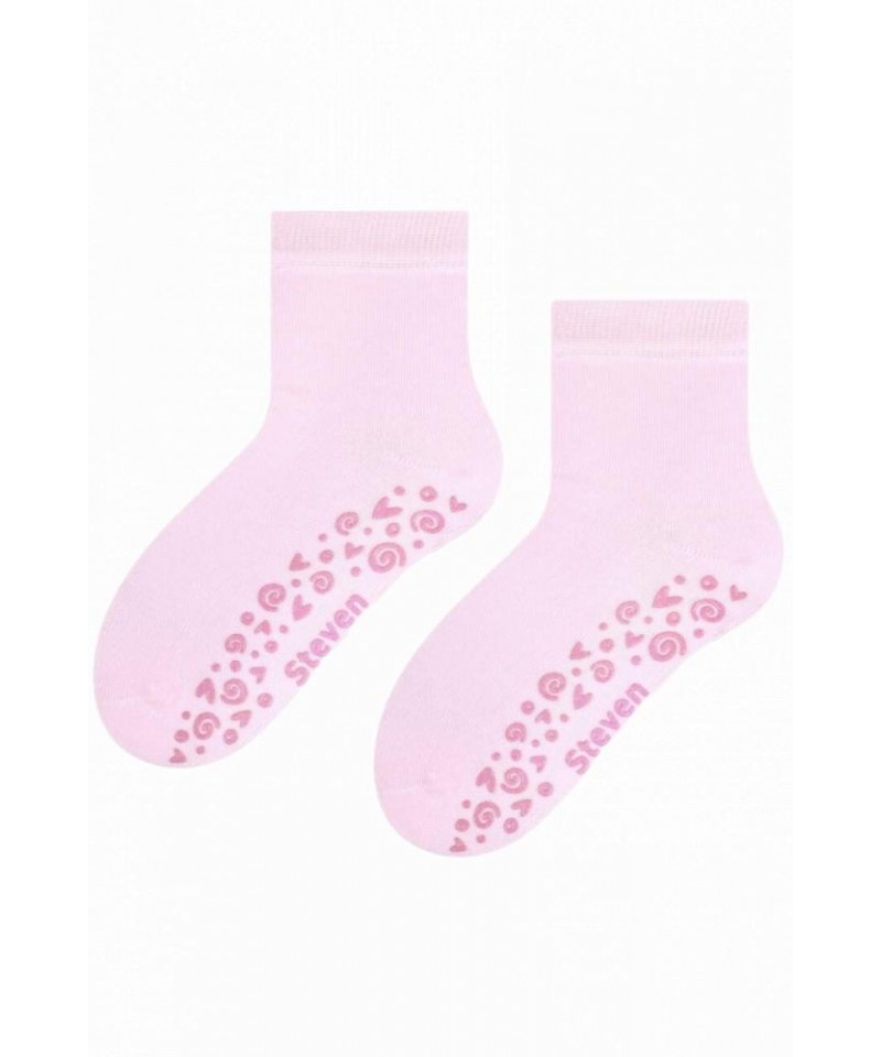 Steven 164 Dětské ponožky ABS, 32/34, růžová