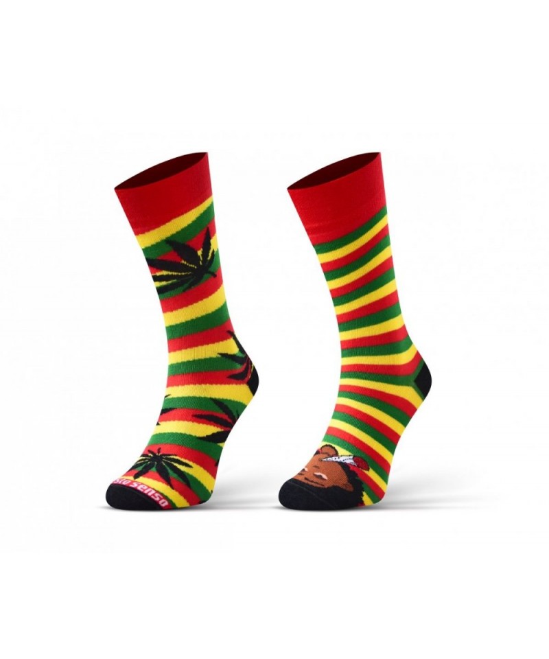 Sesto Senso Finest Cotton Duo Marihuanové Ponožky, 39-42, Více barevná