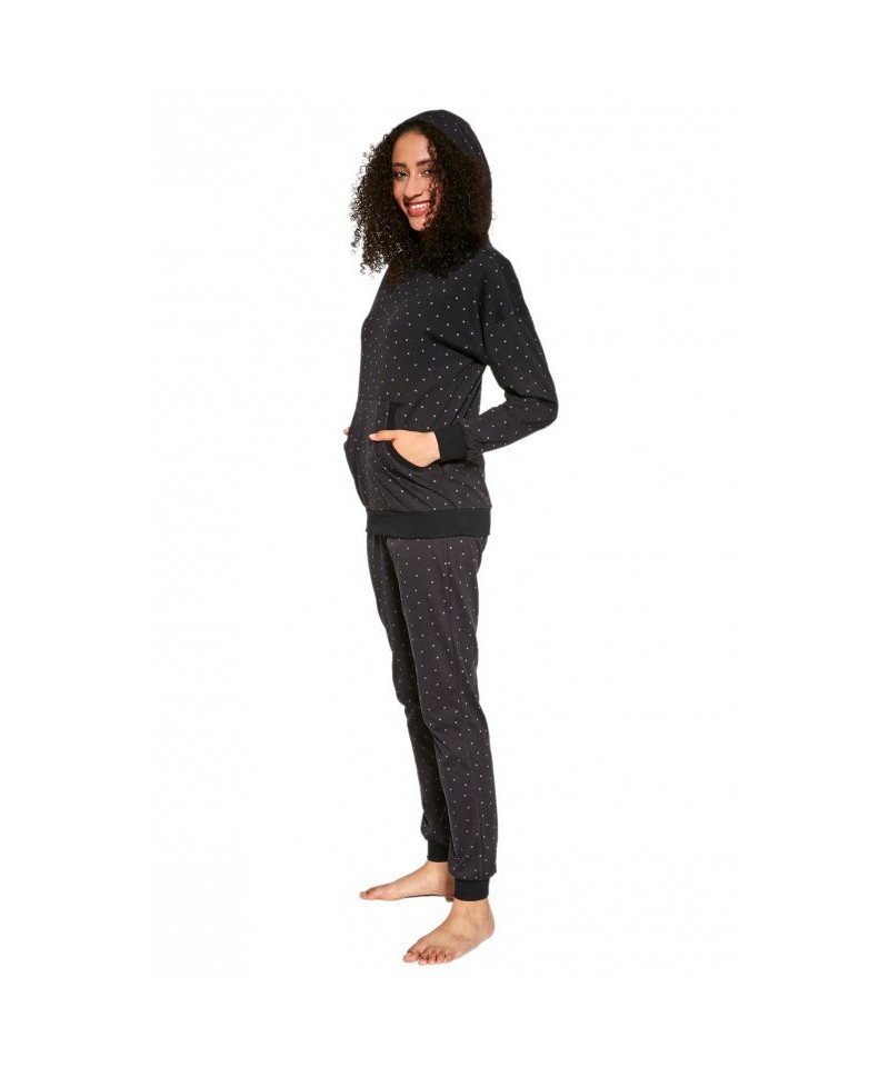Cornette Cora 460/298 Dámské pyžamo, S, černá