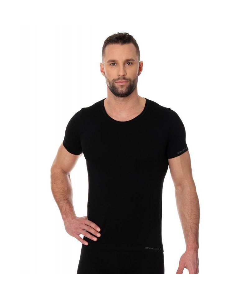 Brubeck SS 00990A černé Pánské tričko, XL, černá