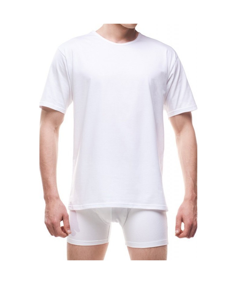 Cornette Authentic 202 new bílé Pánské tričko, M, bílá
