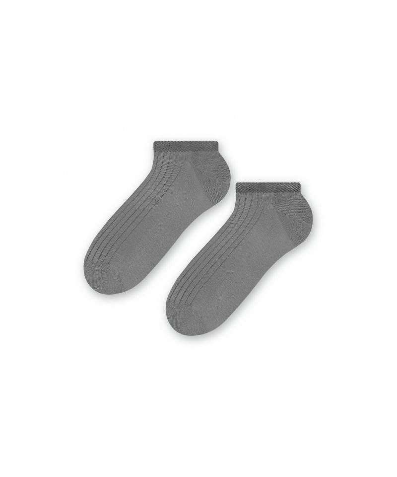 Steven art.042 Pánské kotníkové ponožky, 44-46, šedá