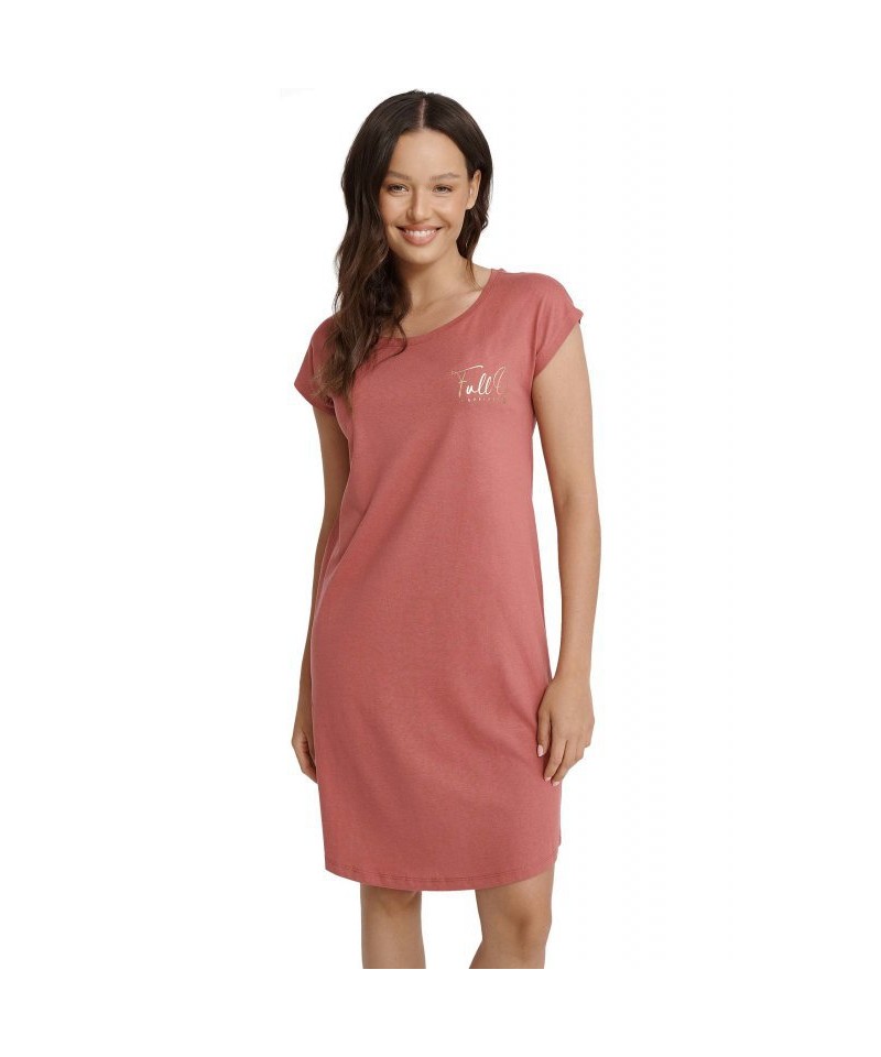 Henderson Ladies Glam 40941 Noční košilka, XL, růžová