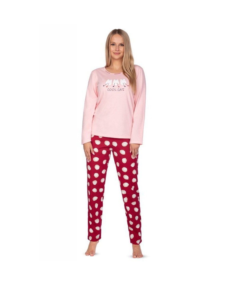 Regina 637 2XL Dámské pyžamo, XXL, růžová