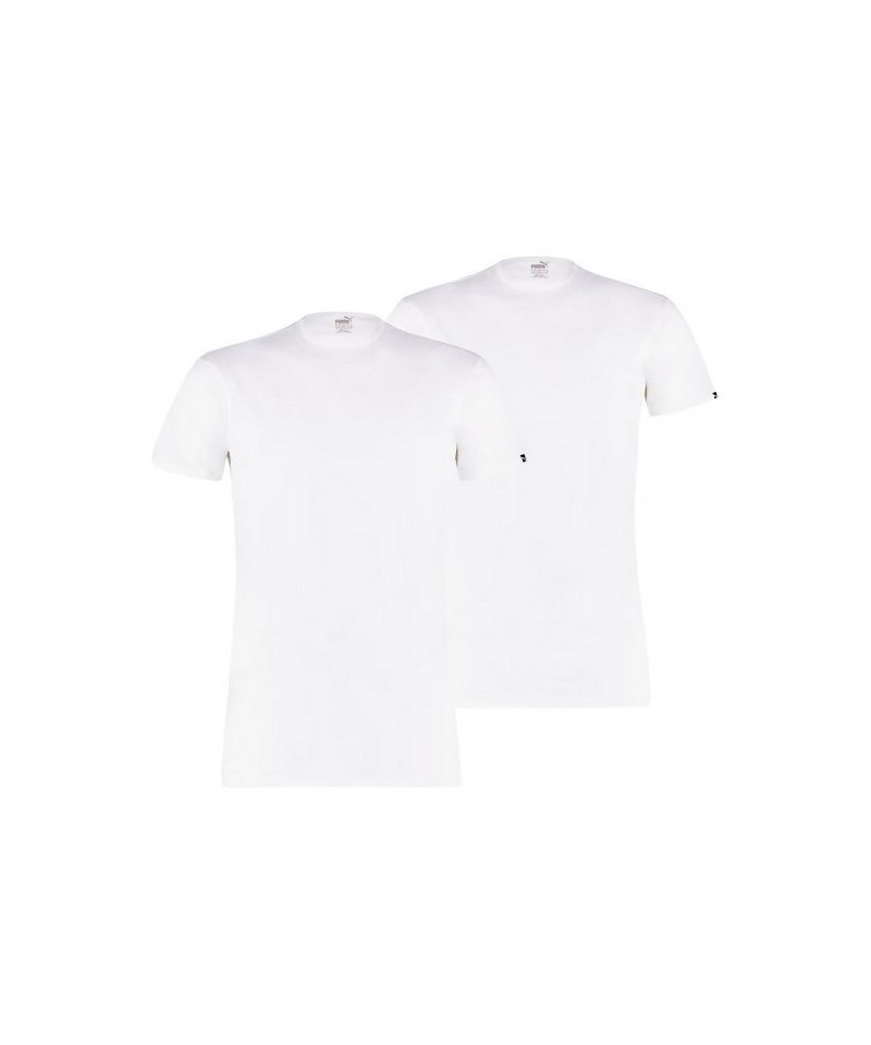 Puma 935016 Round Neck T-shirt A\'2 Pánské tričko, S, bílá