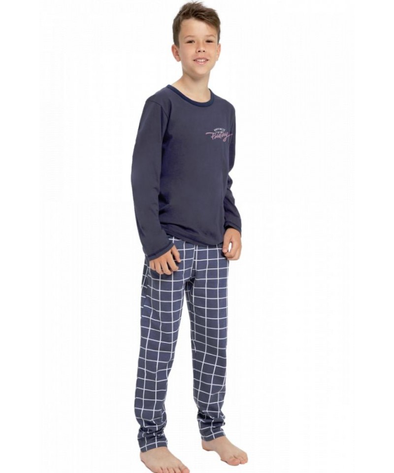 Taro Roy 3091 146-158 Z24 Chlapecké pyžamo, 146, modrá