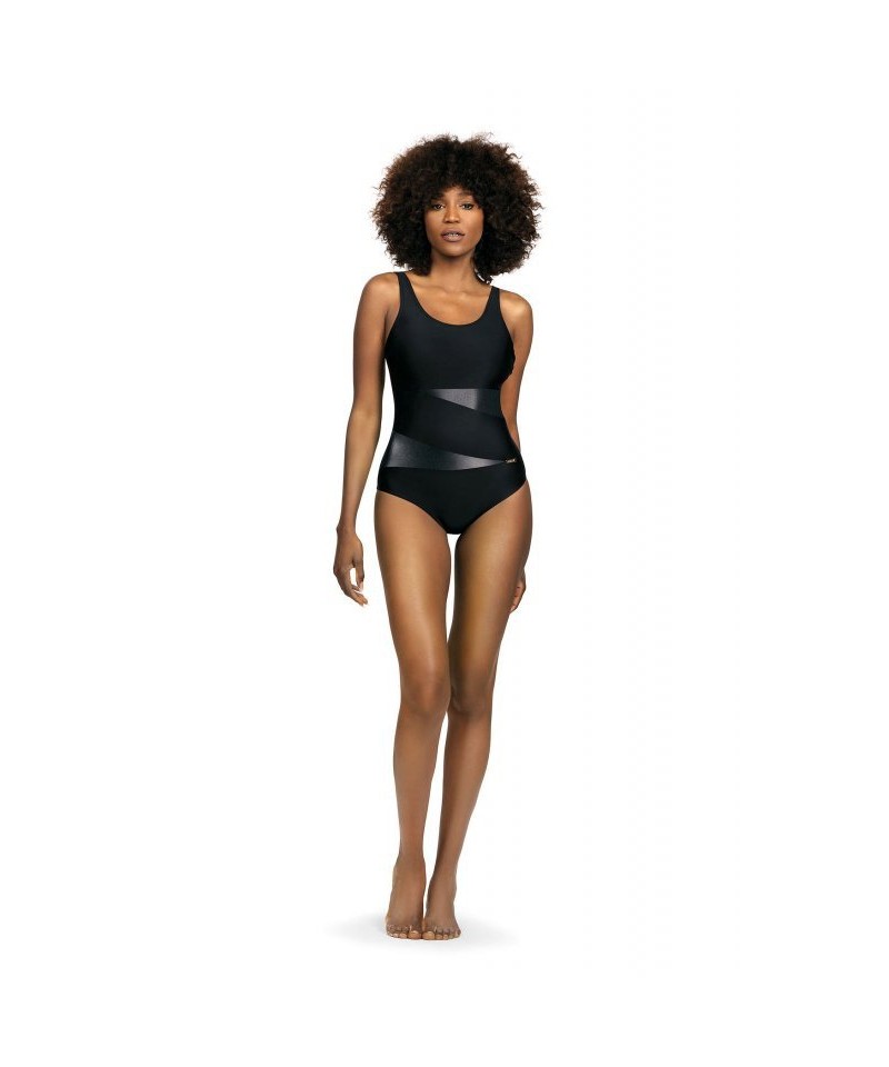Self skj Fashion sport S36 23 černé Dámské plavky, 3XL, černá