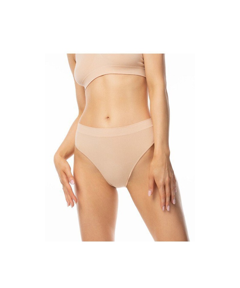 Julimex Bamboo Bikini Kalhotky, XL, béžová