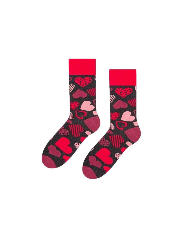 More Casual 079 Pánské ponožky, 39-42, červená