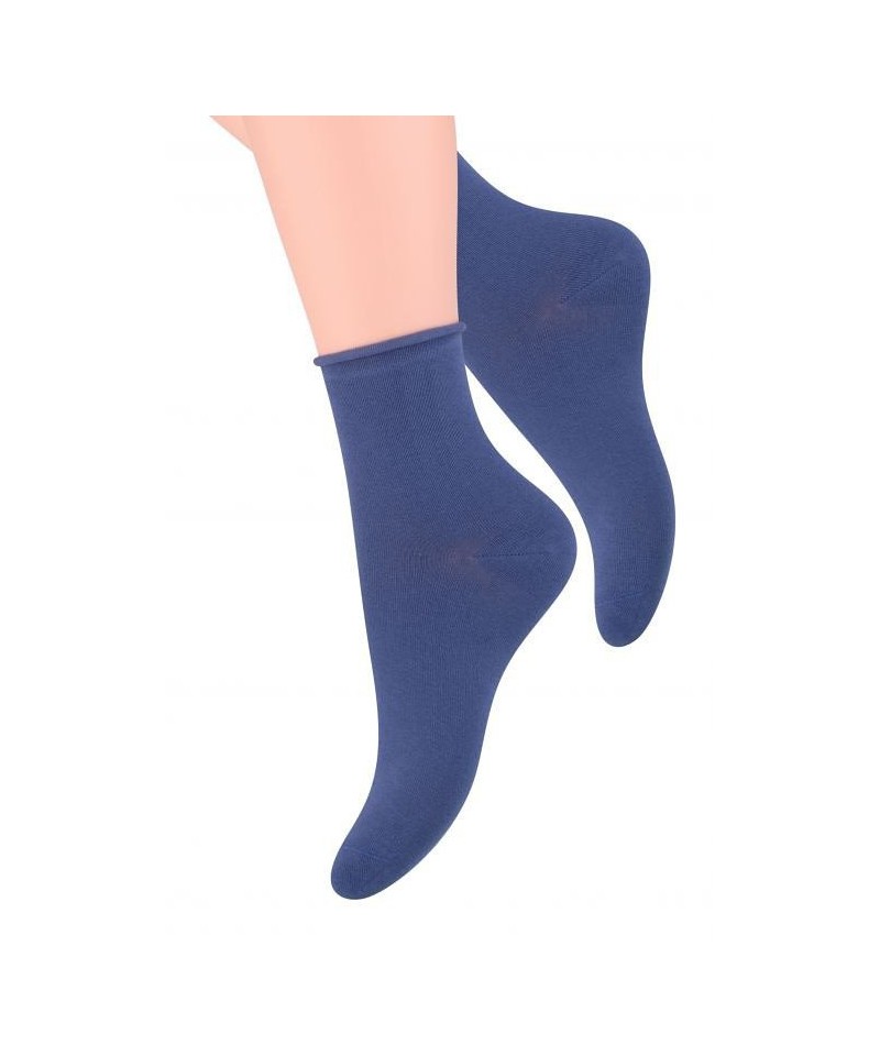 Steven art.115 Dámské ponožky, 38-40, modrá