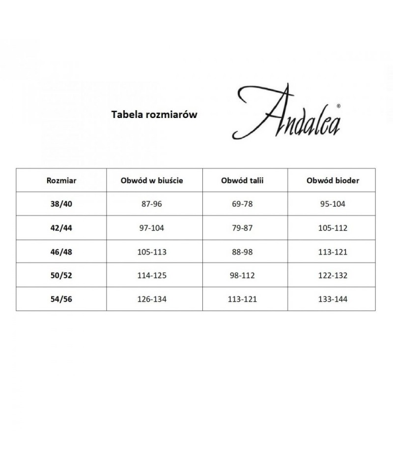 Andalea SW/103 Komplet, 42/44, černo-bílá