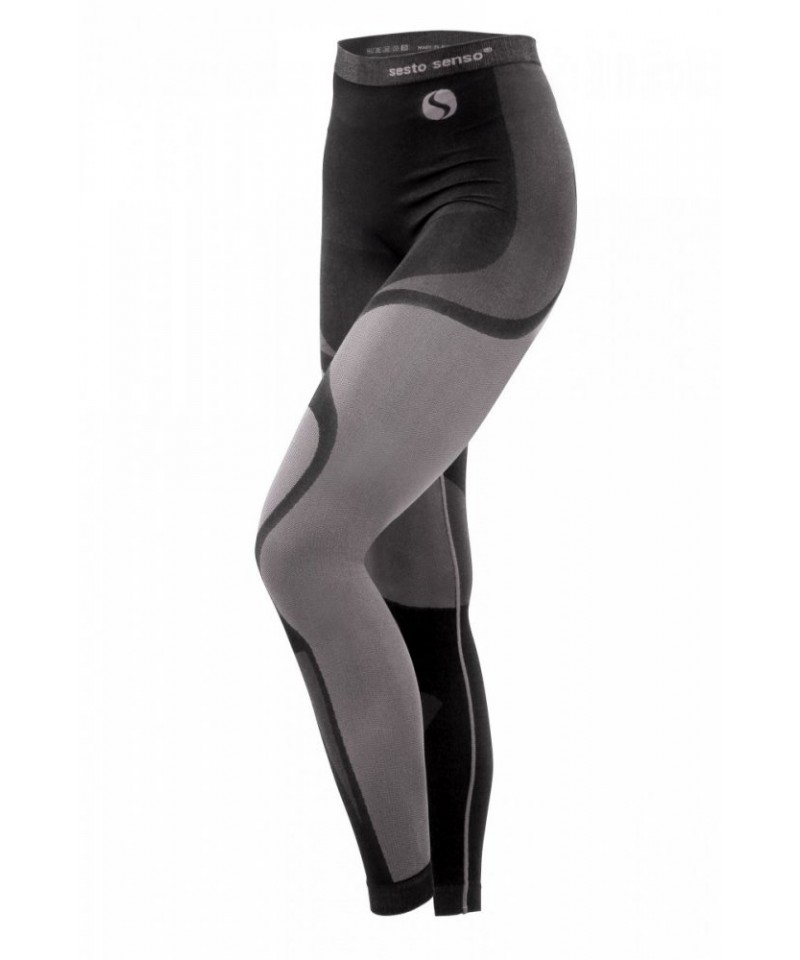 Sesto Senso Thermo Active tmavě šedý Dámské sportovní kalhoty, L, grafitově-šedá