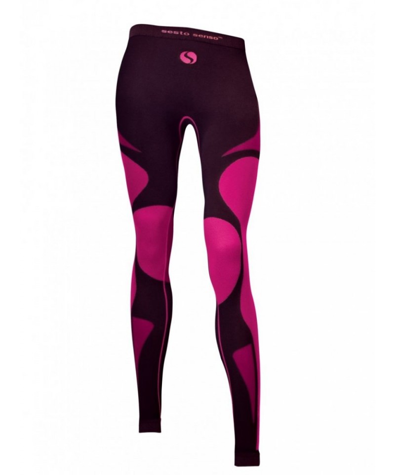 Sesto Senso Thermo Active Dámské sportovní kalhoty, M, fialově-růžová