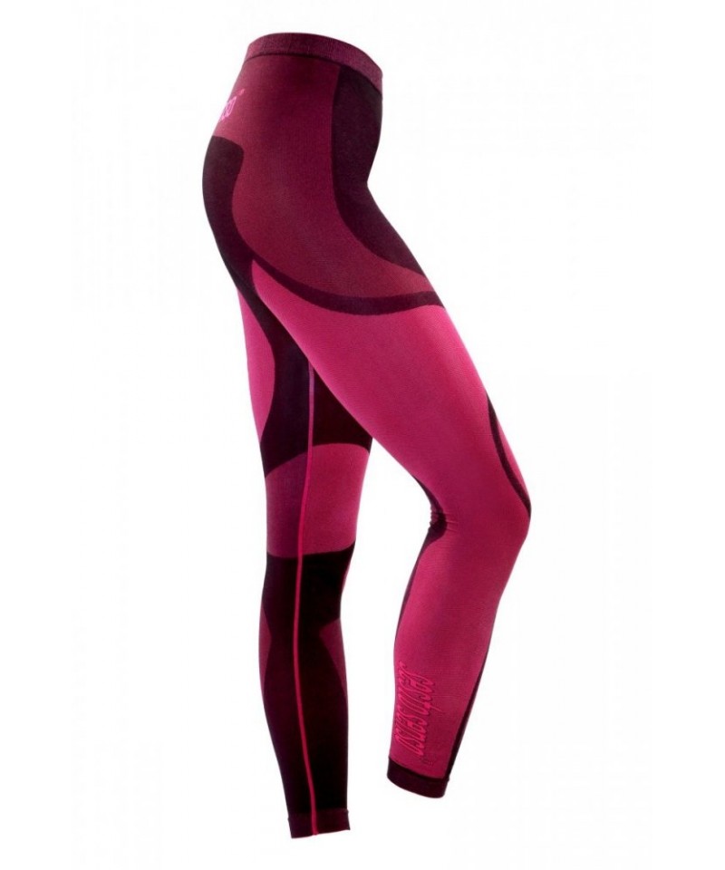 Sesto Senso Thermo Active Dámské sportovní kalhoty, XL, fialově-růžová