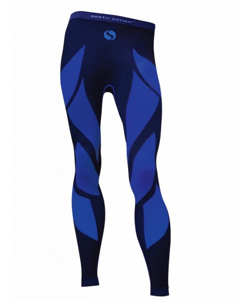 Sesto Senso Thermo Active Pánské sportovní kalhoty, S, modro-modrá