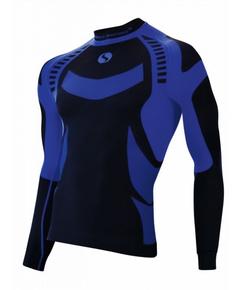 Sesto Senso Thermo Active Pánské sportovní triko, M, modro-modrá