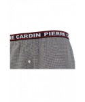 Pierre Cardin K1 károvaný černý Pánské šortký