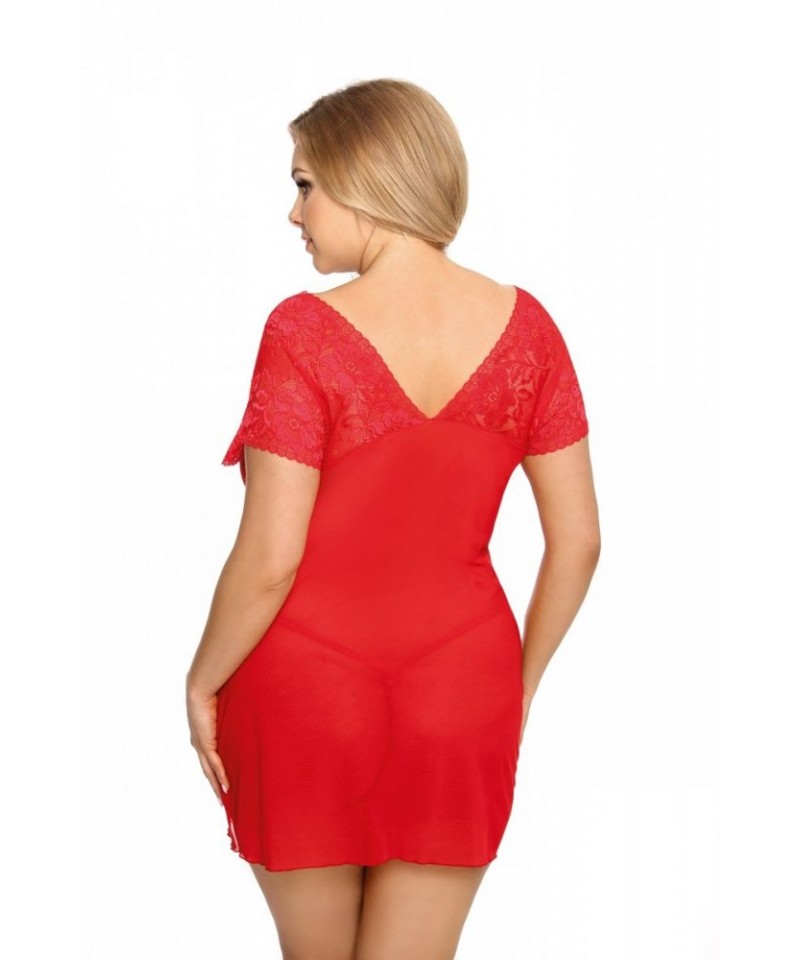 Anais Sydney Košilka Size Plus, XL/XXL, červená