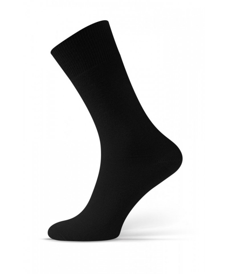 Sesto Senso Beztlakové černé Ponožky, 43-46, černá