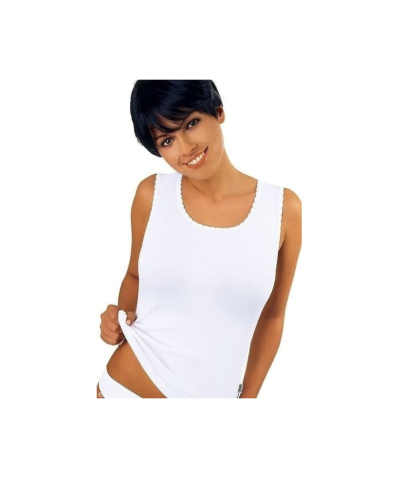 Emili Michele dámská košilka, XL, bílá