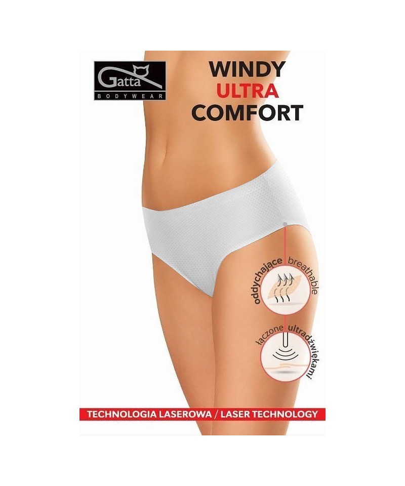 Gatta 41593 Ultra Comfort Windy dámské kalhotky, L, bílá
