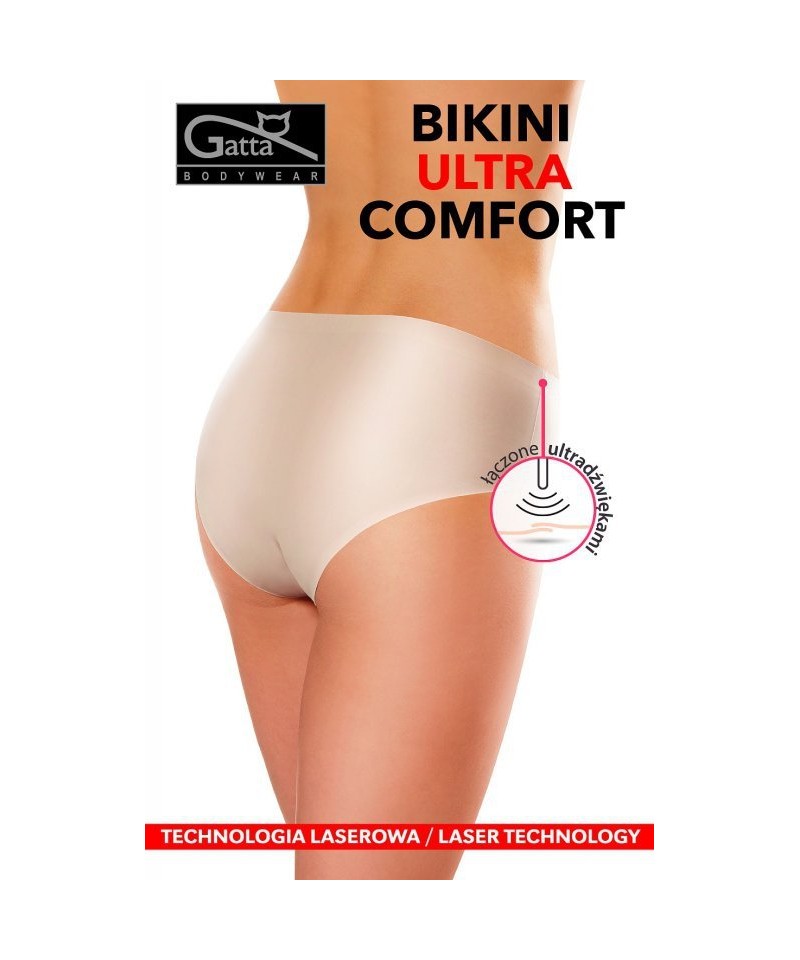 Gatta 41591 Bikini Ultra Comfort dámské kalhotky, L, white/bílá