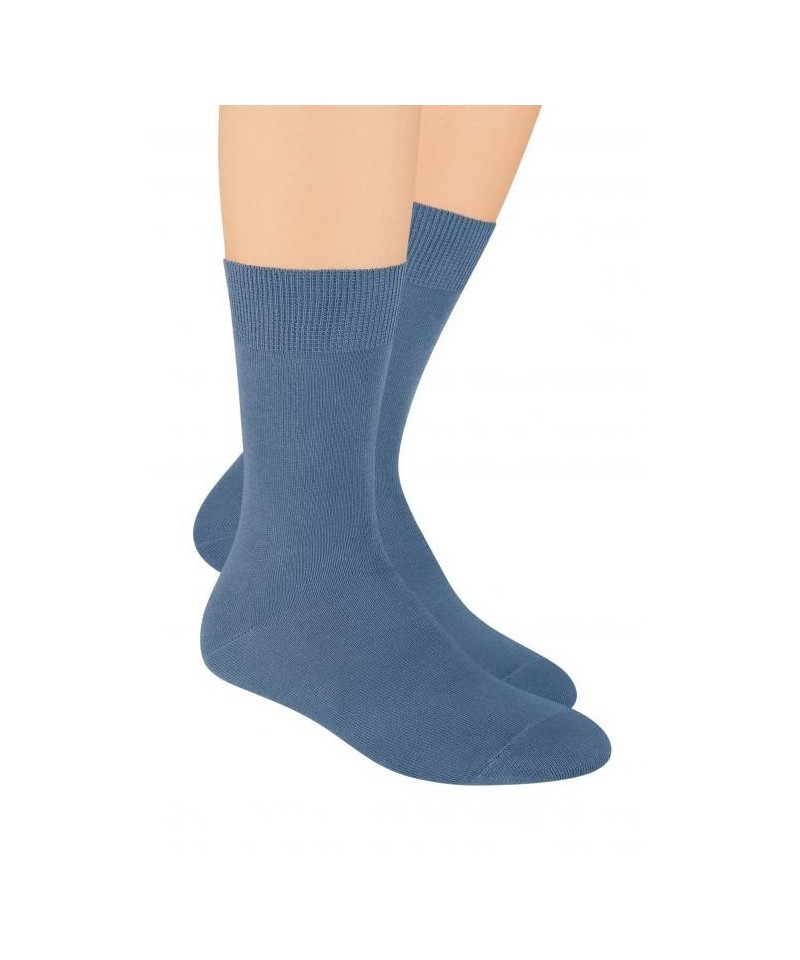Steven art.055 Pánské ponožky, 38-40, modrá