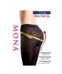 Mona Micro Push-Up 50 den plus  punčochové kalhoty