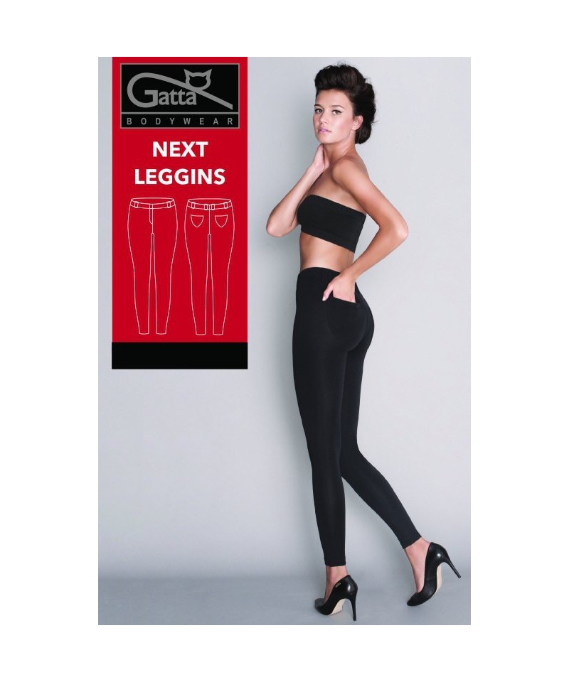 Gatta Next Leggins 44531 Dámské kalhoty, legíny, M, black/černá