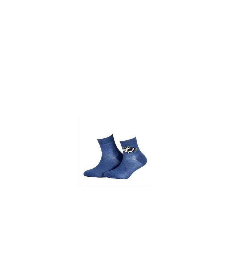 Gatta Cottoline jarní-letní vzorované G24.N59 2-6 let Chlapecké ponožky, 21-23, grey