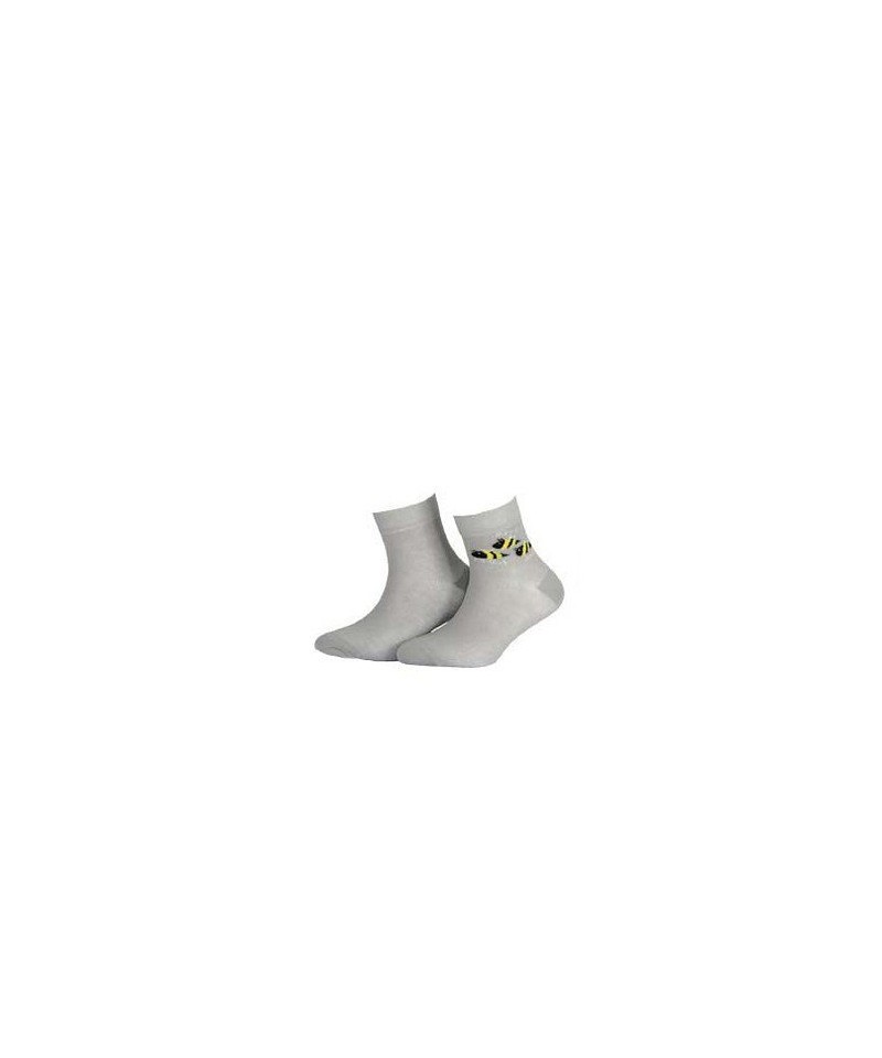 Gatta Cottoline jarní-letní vzorované G34.59N 6-11 let Dívčí ponožky, 30-32, bílá