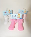 YO! SKFA Baby 0-9 volánek Ponožky
