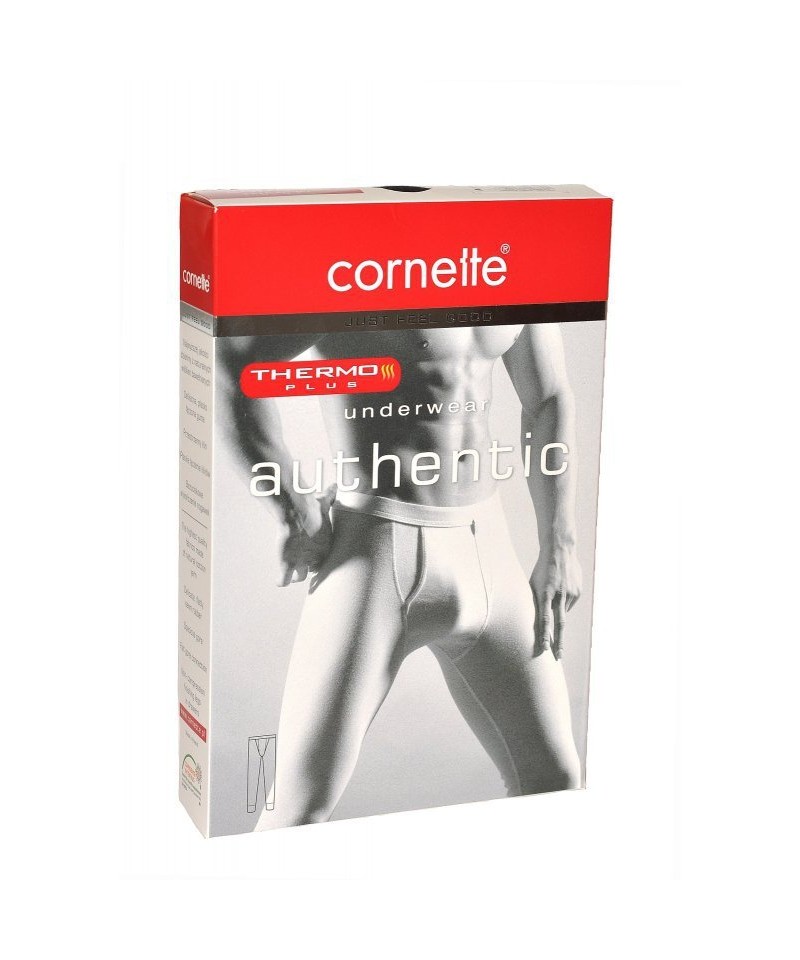 Cornette Authentic Thermo Plus Spodní kalhoty, M, černá