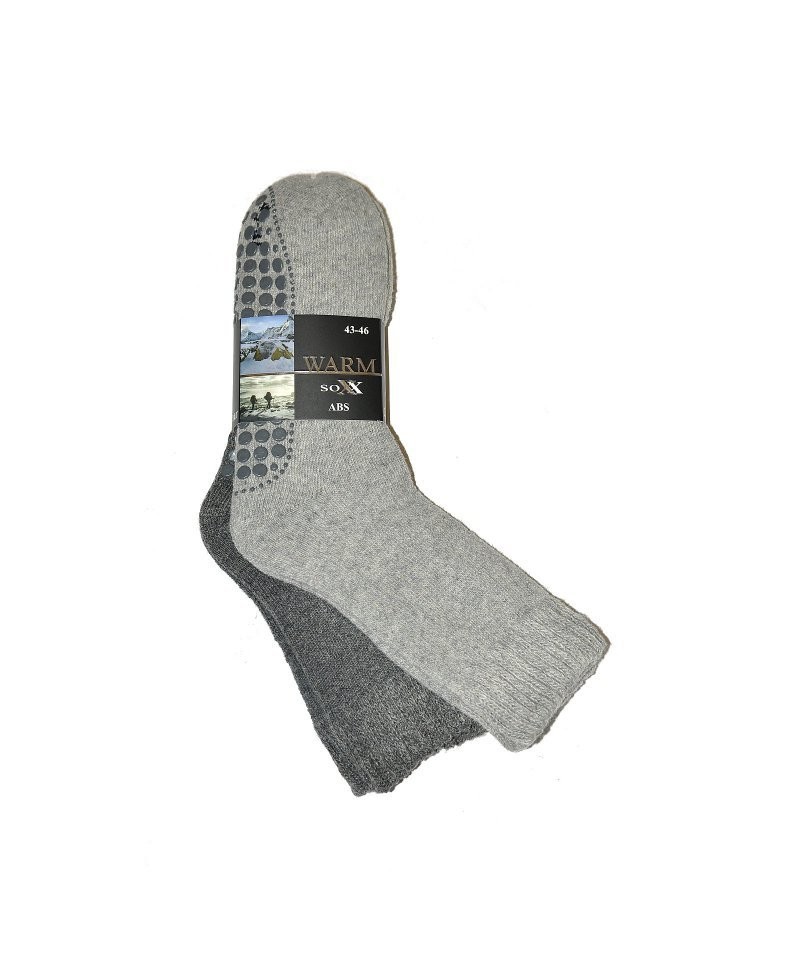 WiK 21463 Warm Sox ABS A'2 pánské ponožky, 39-42, černá-černá